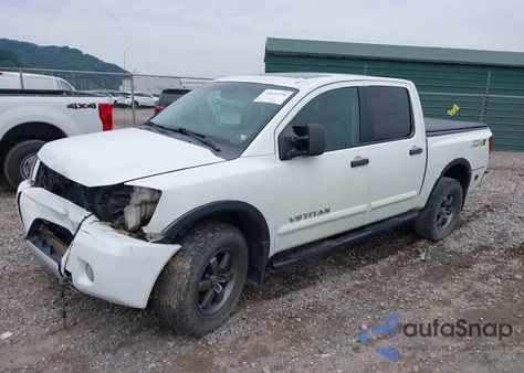 2015 Nissan Titan S/Sv/Sl/Pro-4X from USA, damaged, VIN 1N6AA0EC8FN500761